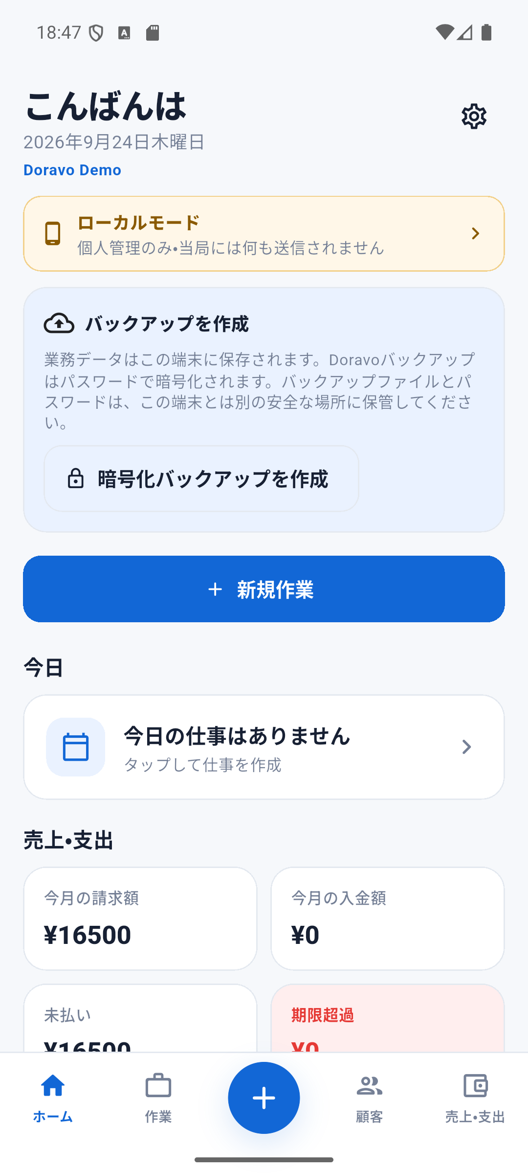 Doravo ホーム